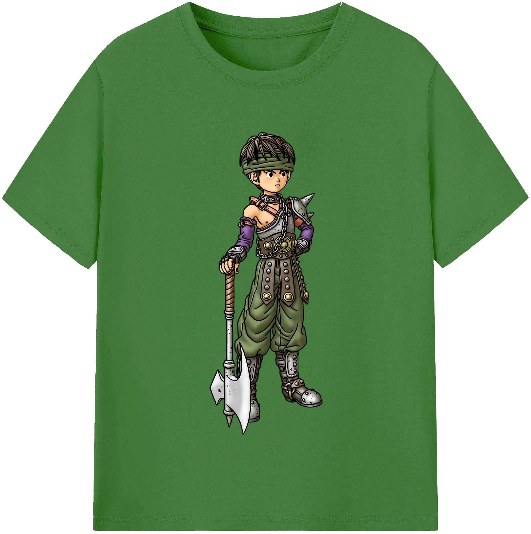 （画像用） ドラゴンクエスト Doragon Kuesuto Dragon Quest レディースカジュアルプリントTシャツ（綿100％）